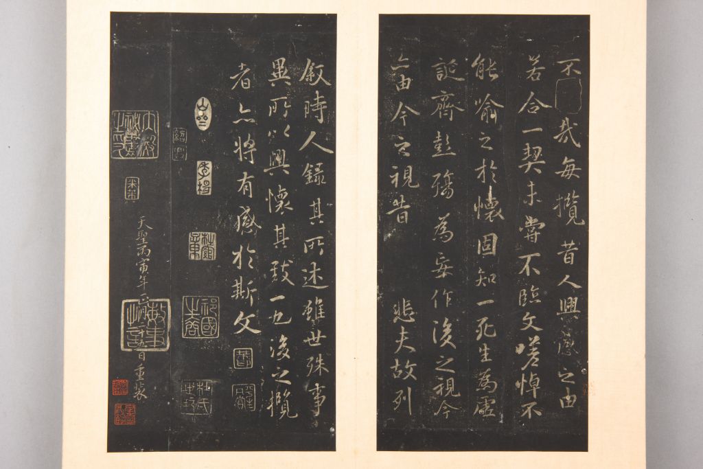 图片[6]-Preface to the Orchid Pavilion of Xue Jiben, Emperor Tuo’s Mansion in the Ming Dynasty-China Archive